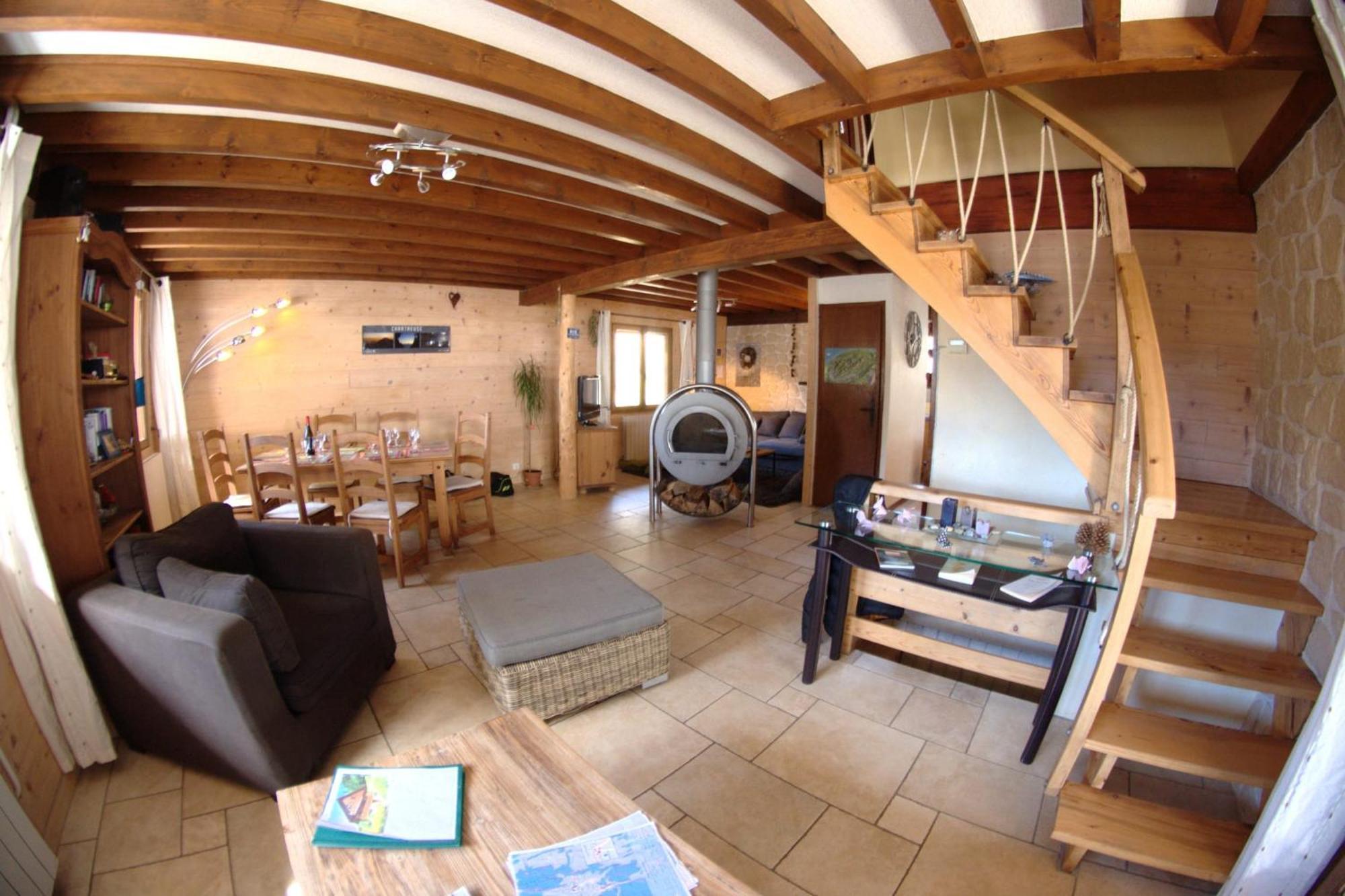 Chalet Cosy En Chartreuse Classe Saint-Pierre-de-Chartreuse Eksteriør bilde